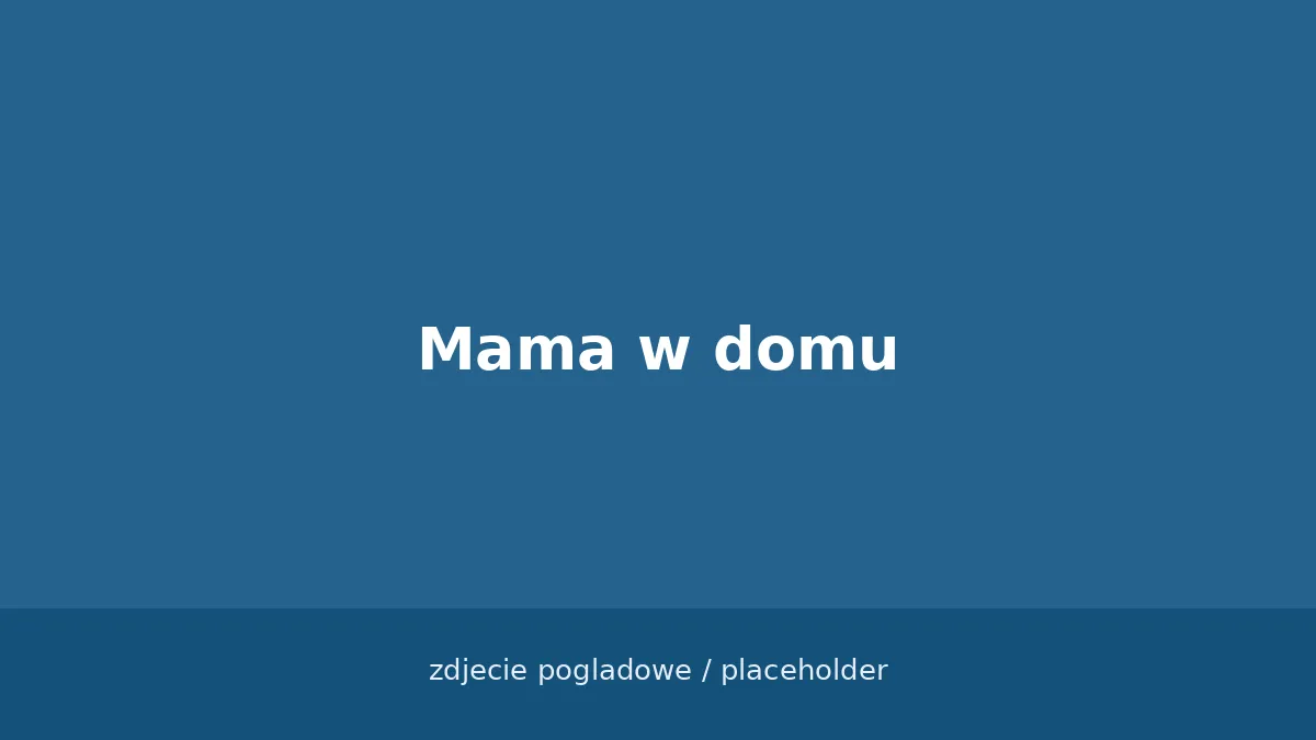 Mama dorabiająca z domu podczas drzemki dziecka